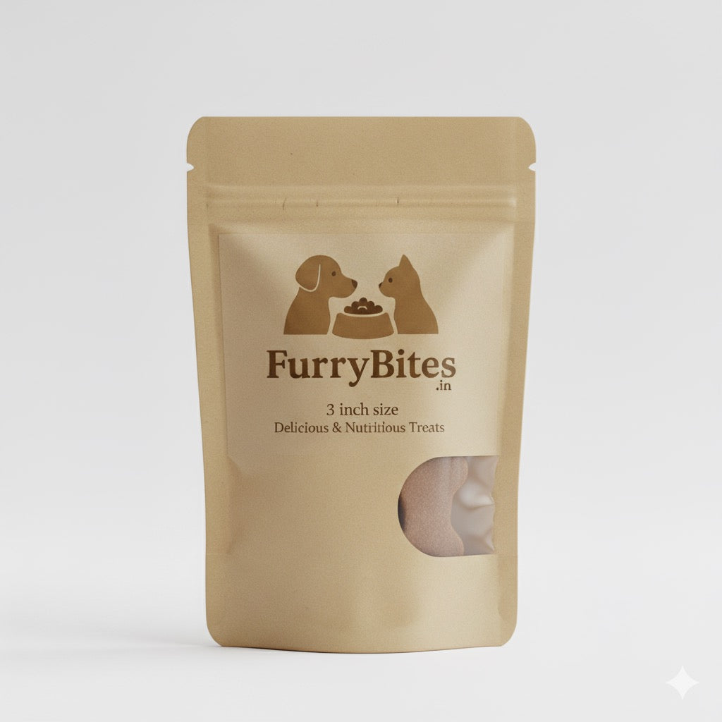 FurryBites 4 Inch Bone Treats – 2 pcs Pack